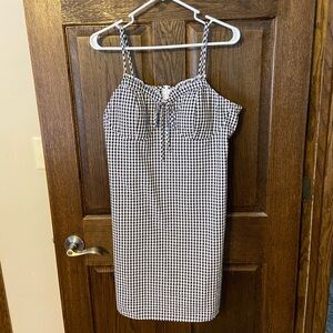 Gingham Seersucker Dress